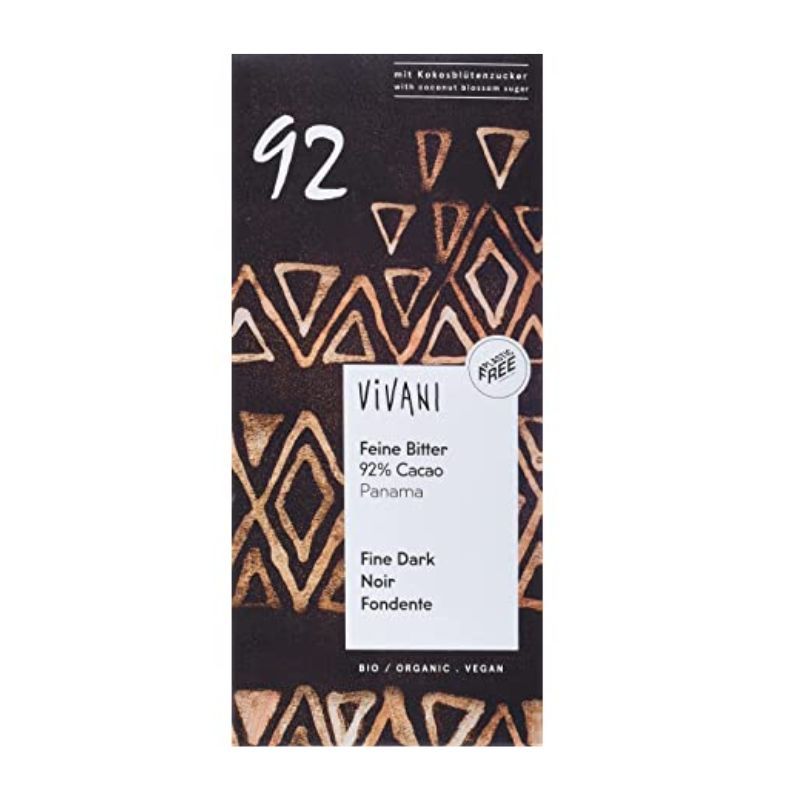 Chocolate bar 92% Vivani 80g