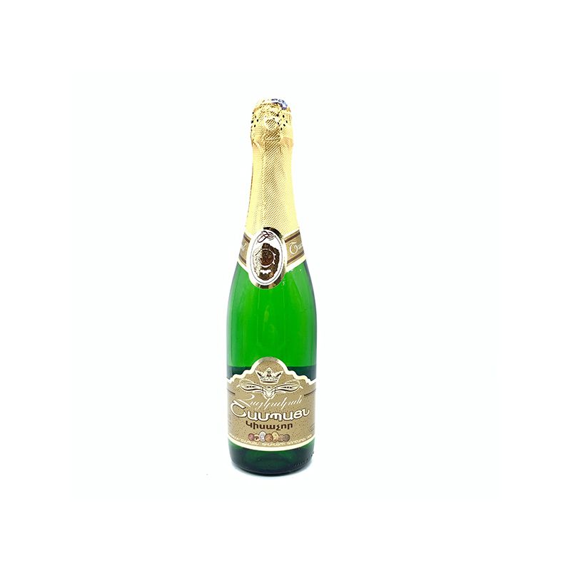 Semi-dry champagne Armenian 0.75l