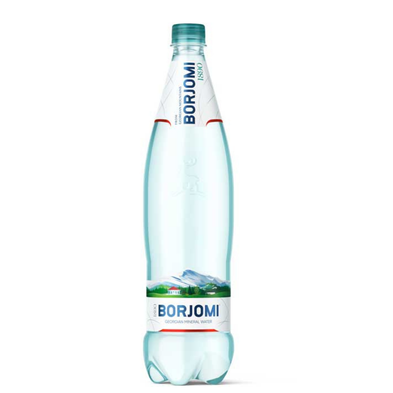 Sparkling water Borjomi 1l