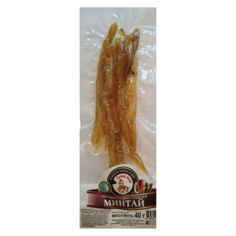 Piece of dried fish Pollock 40g