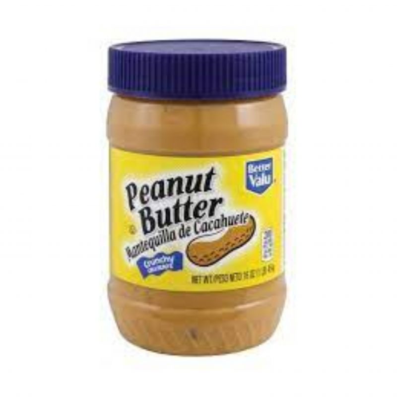 Peanut Butter Better Valu Crispy 454g