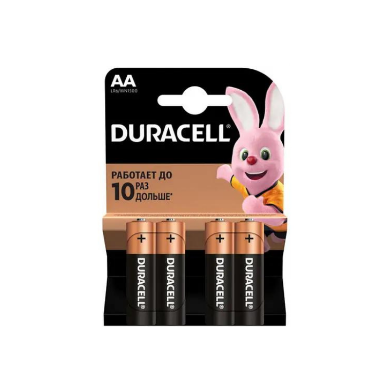 Batteries Duracell AA 4pcs