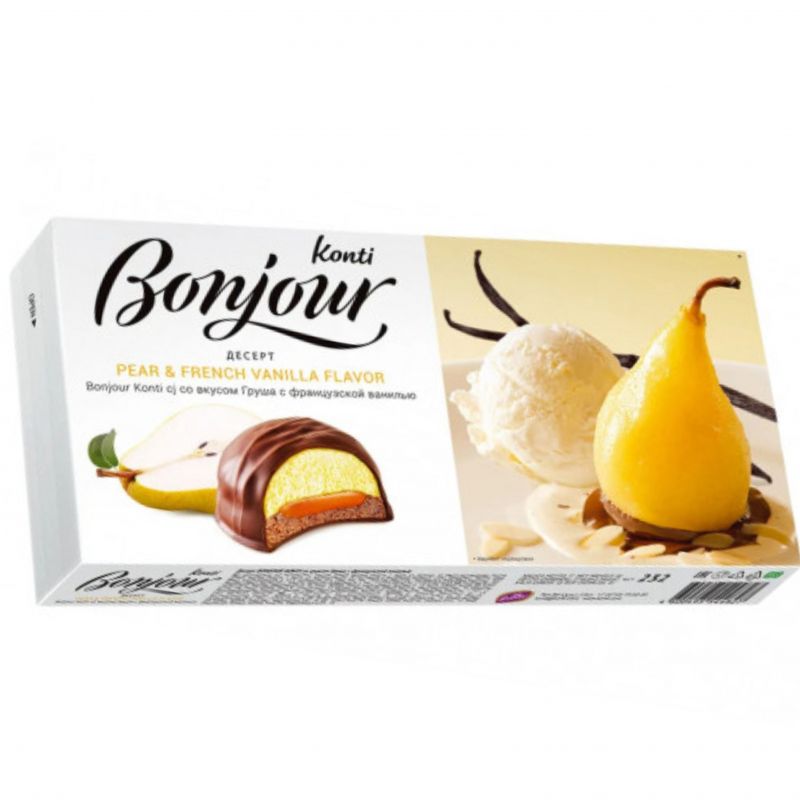 Десерт груша и ваниль Bonjour 232г