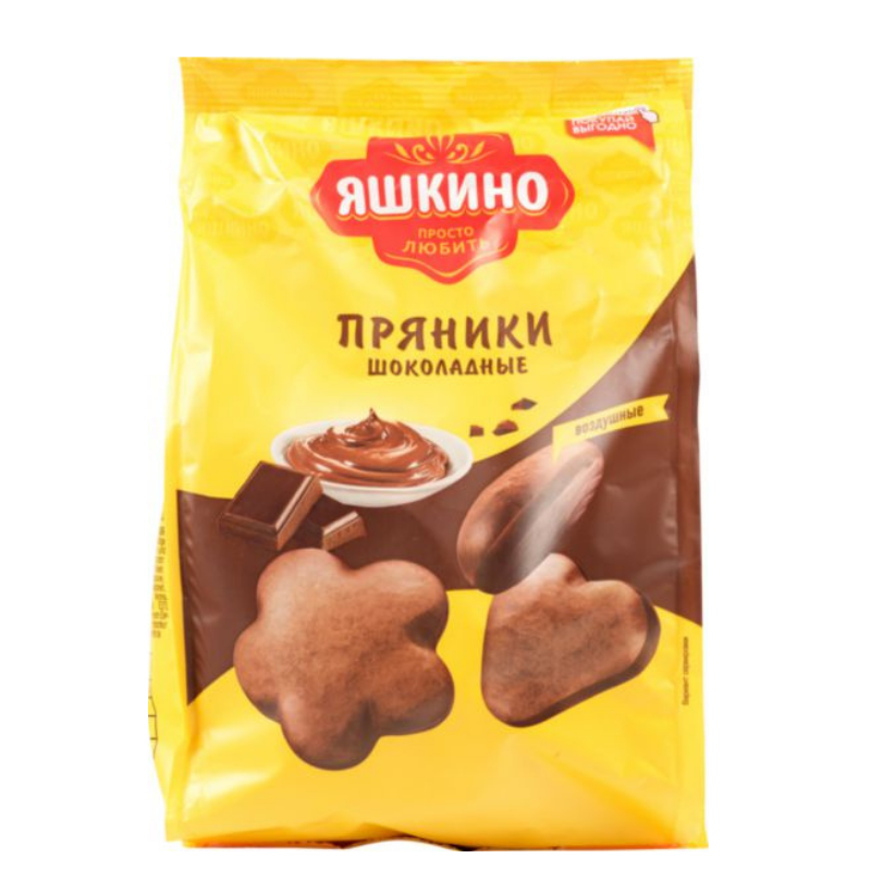 Chocolate gingerbread Yashkino 350g
