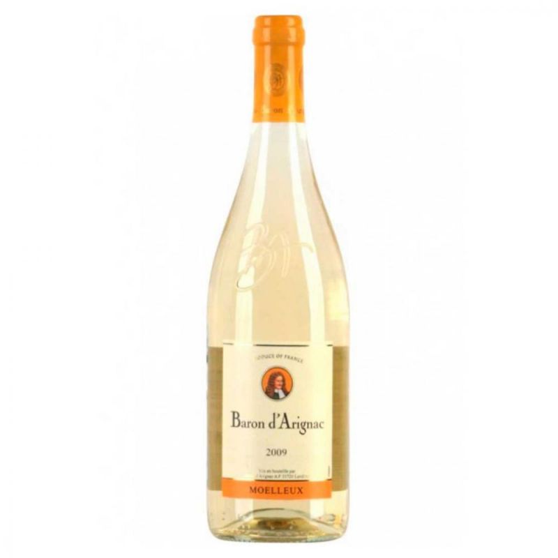 White semi-sweet wine Baron d'Arignac 0,75l