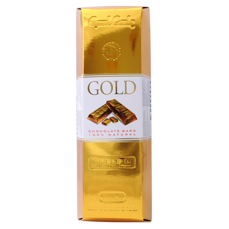 Шоколадная плитка Gold Grand Candy 210г
