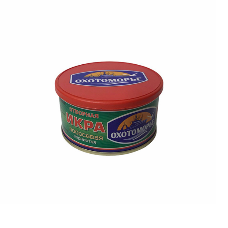 Salmon caviar granular Okhotomore 130g