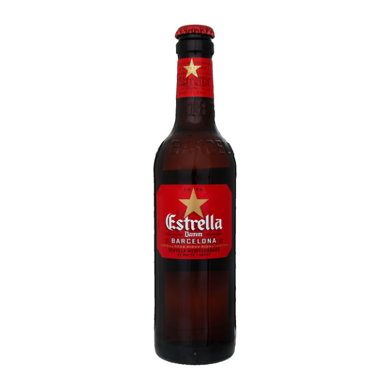 Пиво Estrella 0,33л