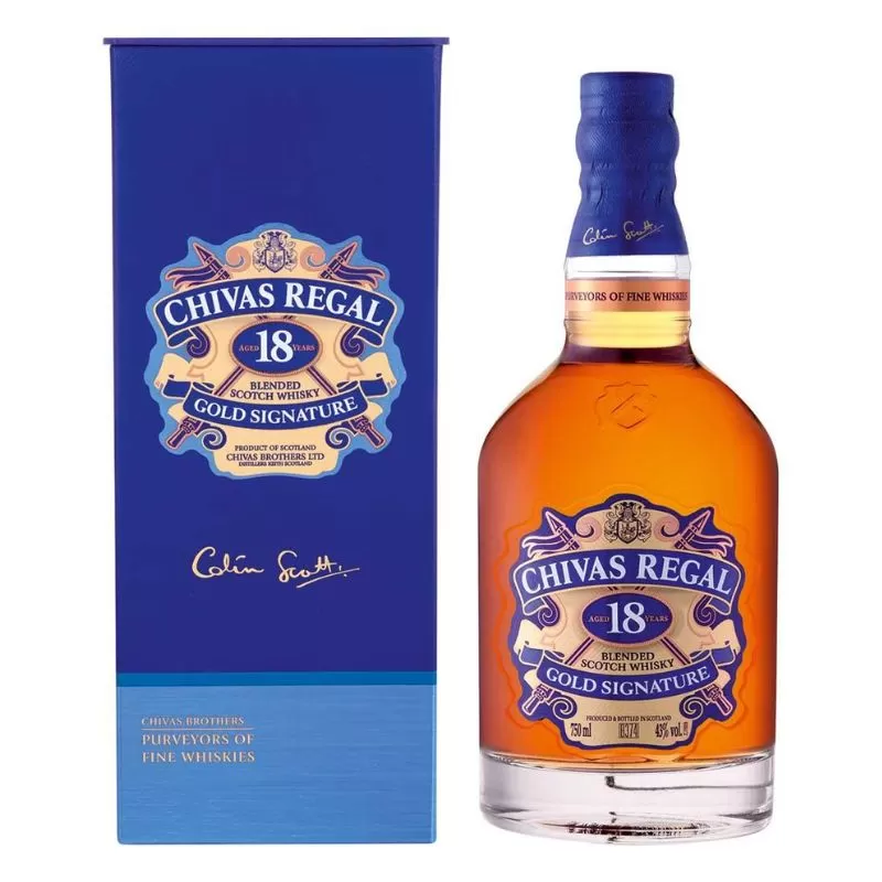 Виски Chivas Regal 18л. 0.7л