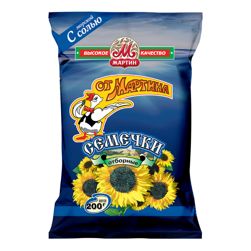Salted sunflower seeds Ot Martina 200g