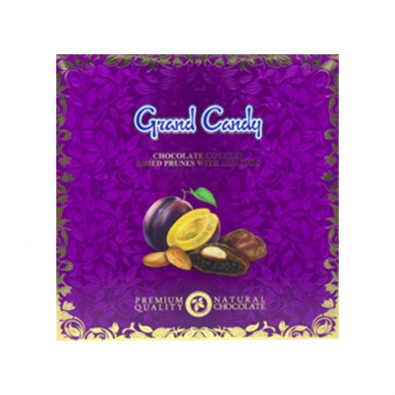 Шоколадные конфеты с черносливом и миндалем Grand Candy 280г