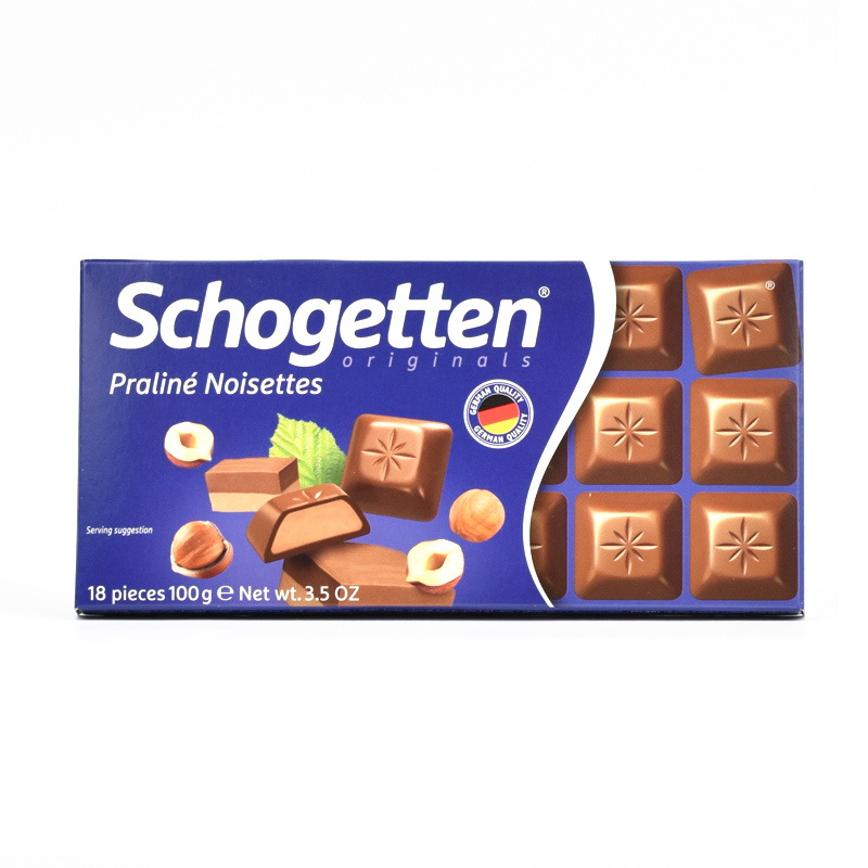 Chocolate bar with nougat Schogetten 100g