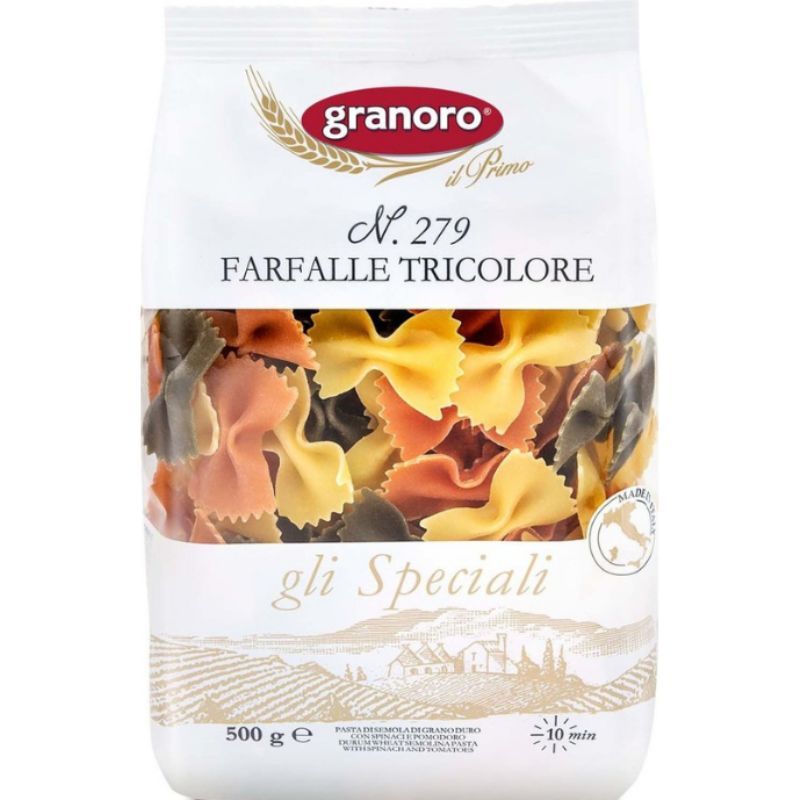 Macaroni Farfalle Tricolore N-279 Granoro 500g