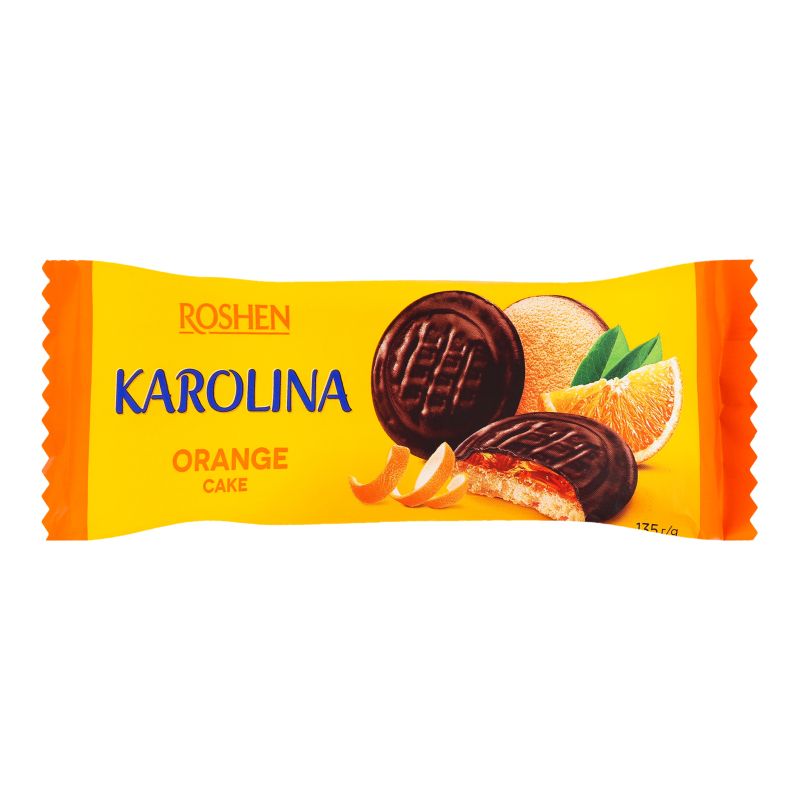 Cookies Karolina Orange Roshen 135g