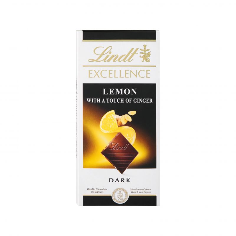 Chocolate bar with lemon Lindt 100g