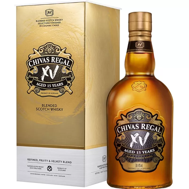 Виски Chivas Regal 15 лет 0.7л