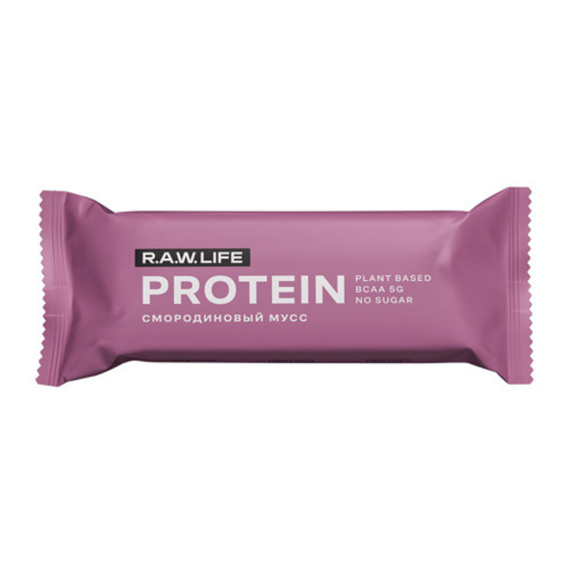 Protein bar Currant mousse R.A.W. Life 47g