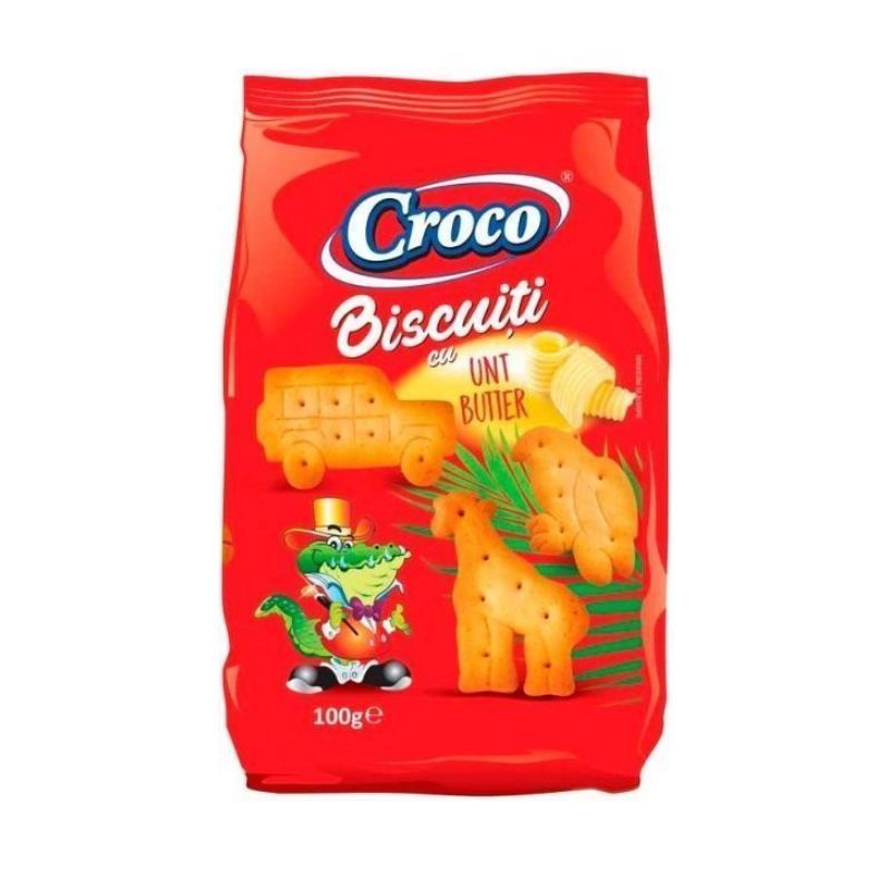 Cookies with butter Croco 100g