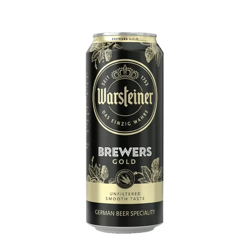 Beer Warsteiner unfiltered 0.5l