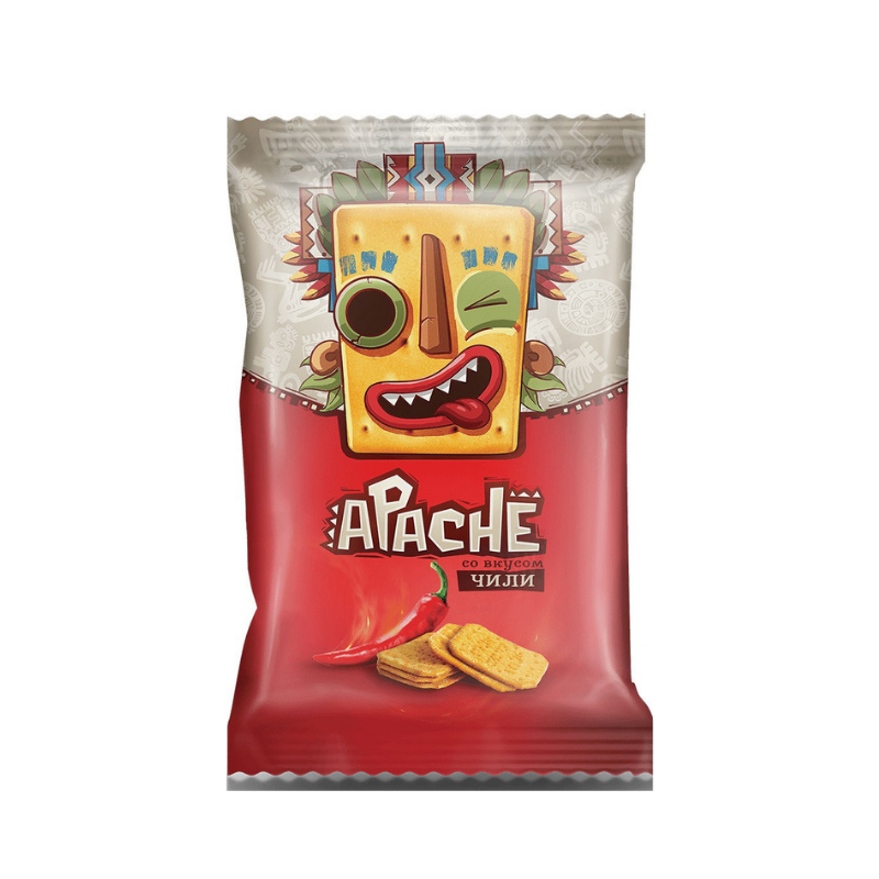 Crackers with Chili flavor Apache 35g