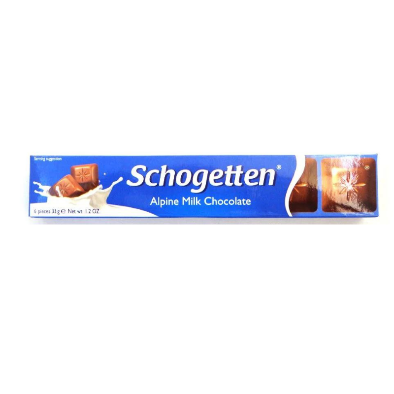 Шоколад молочный Schogetten 33г