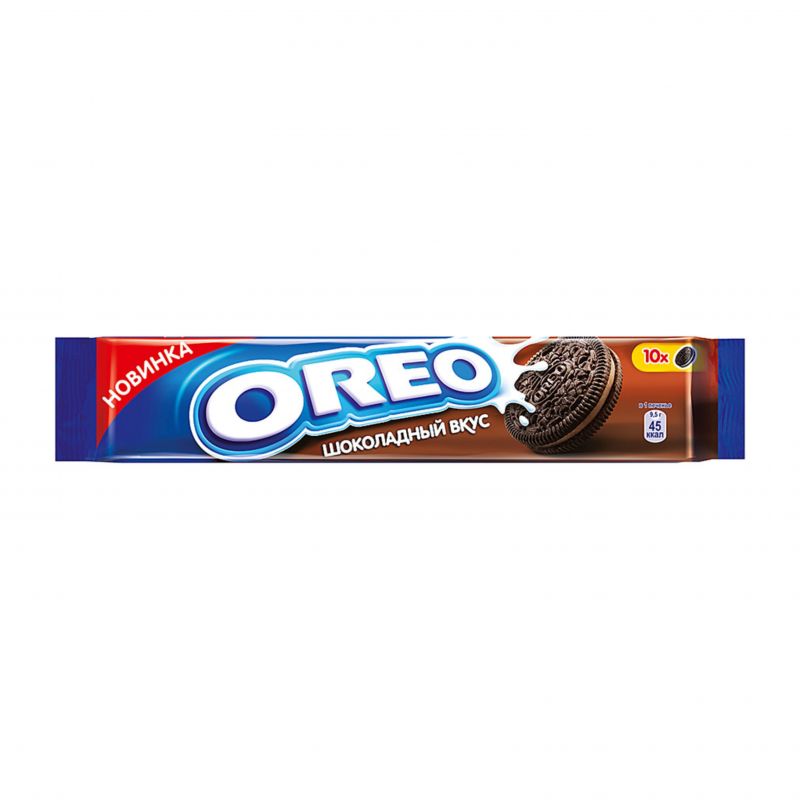 Печенье Oreo шоколадное 10шт