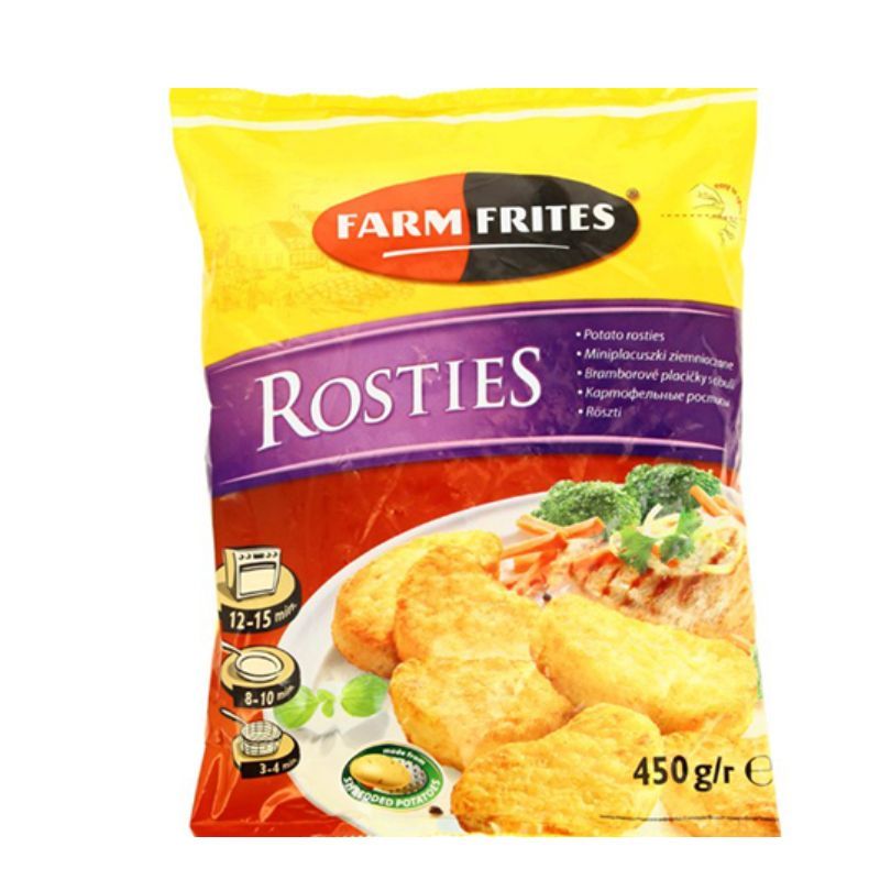 Картофель фри Rosties Farm Frites 450г