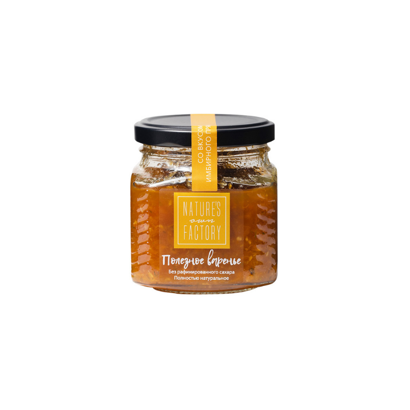 Orange, apple and ginger jam 250 gr.