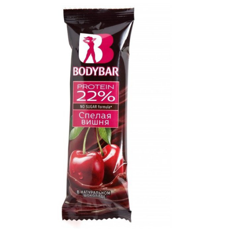 Protein bar with dark chocolate Cherry Body Bar 50g