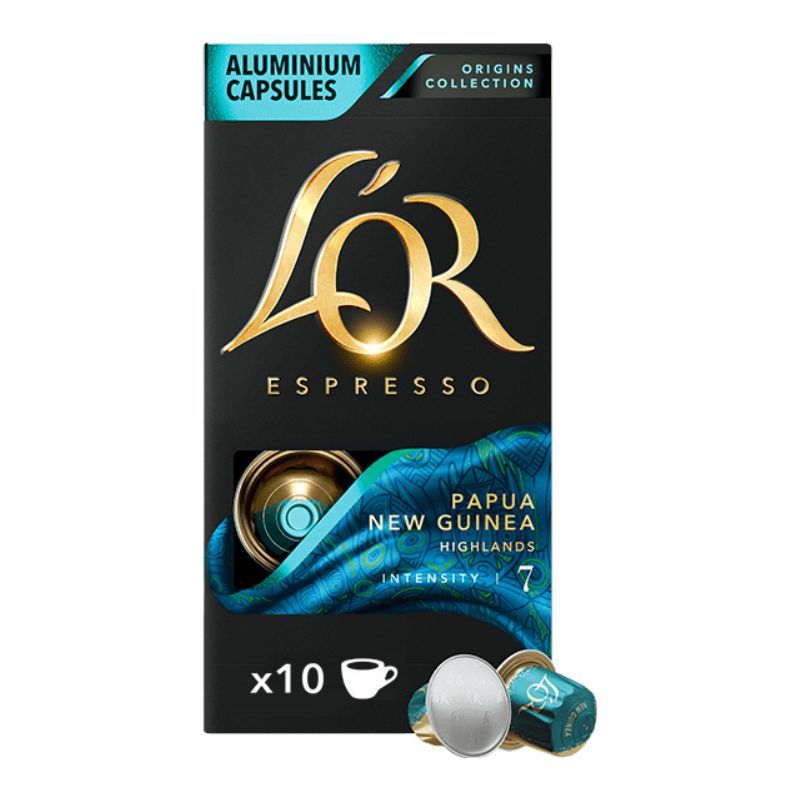 Coffee capsules Espresso Papua LOR 10pcs 52g