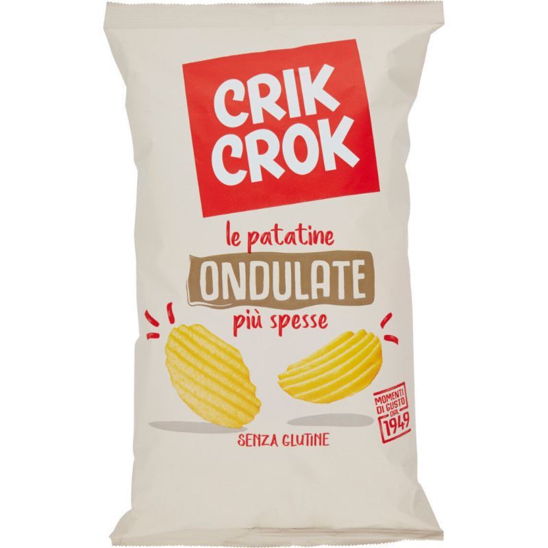 Crik Crok Gluten Free Potato Chips 130g