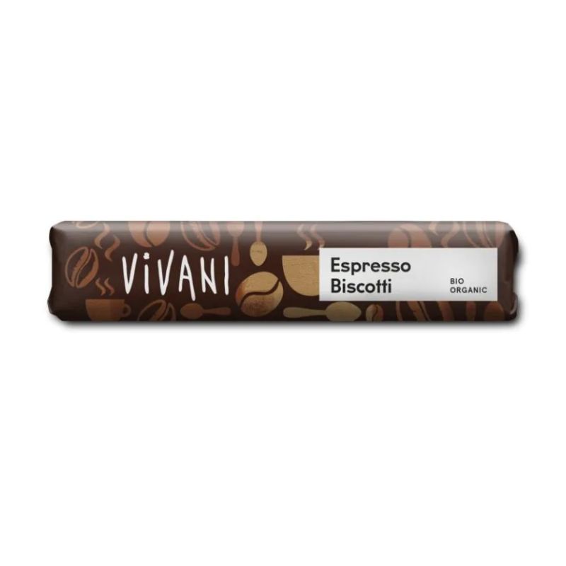 Vivani espresso chocolate bar 40g