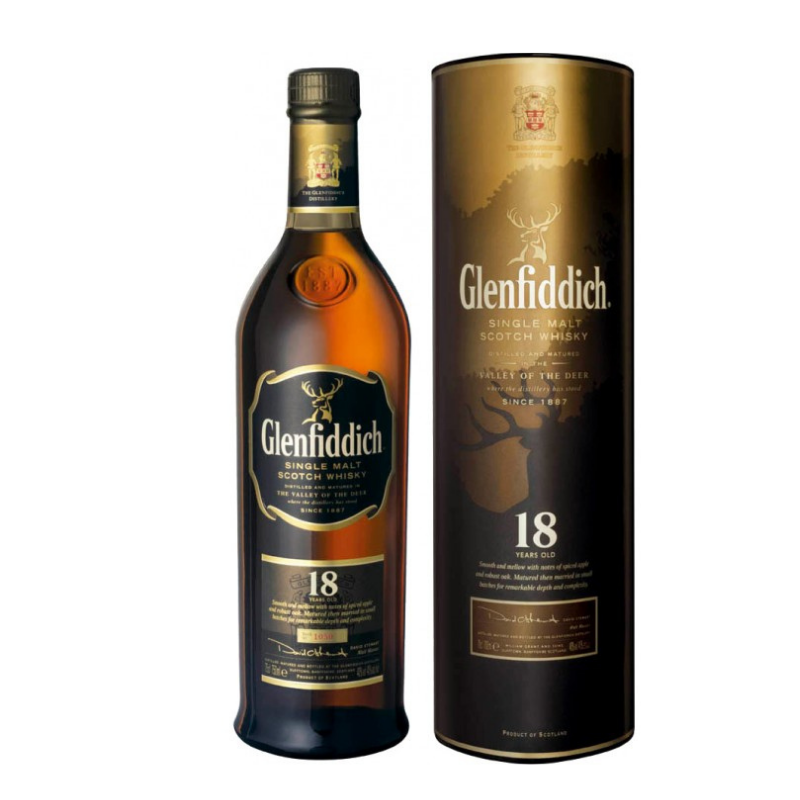 Виски Glenfiddich 18 л. 0.7л