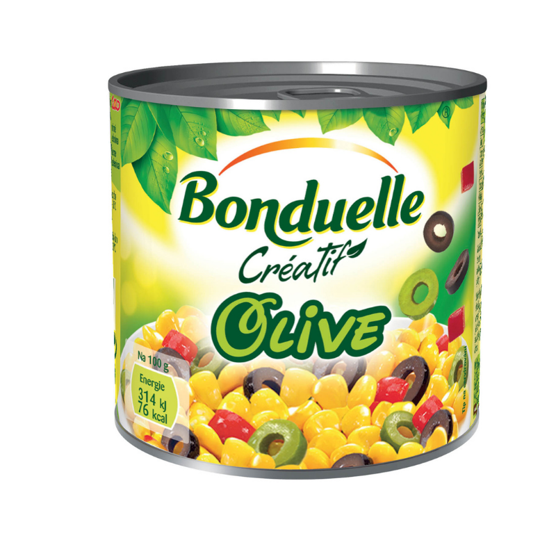Corn and olives Bonduelle 425g
