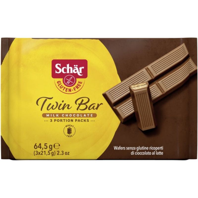 Wafers in chocolate without gluten Schar 64.5g