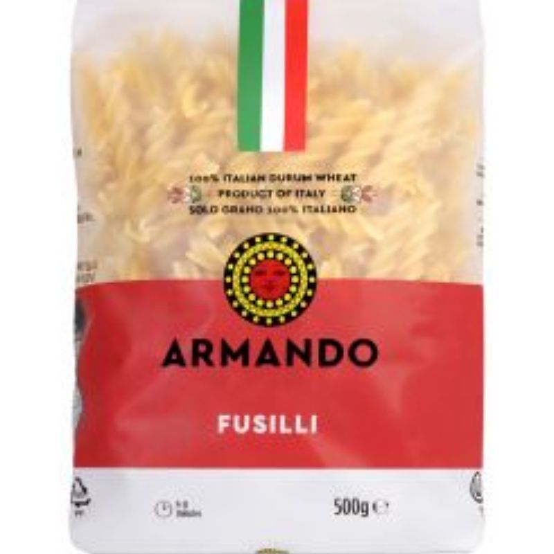 Макароны итальянские Armando Fusilli цветные 500г