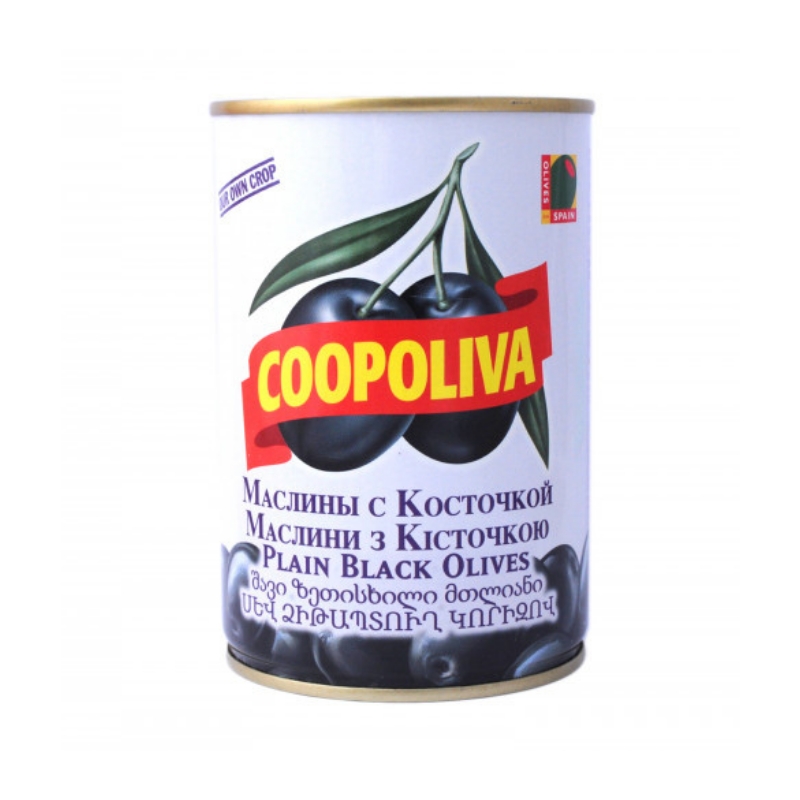 Black olives Coopoliva 405ml