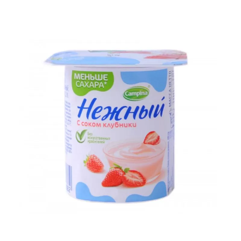 Yogurt Nezhny Campina 1.2% 100g