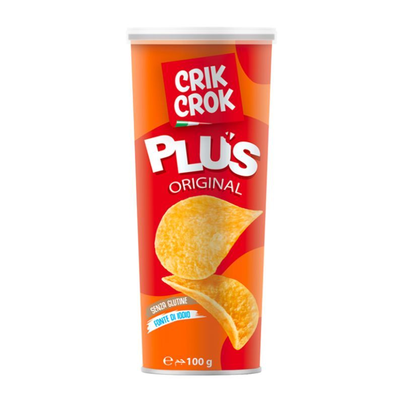 Gluten free chips Original Crik Crok 100g