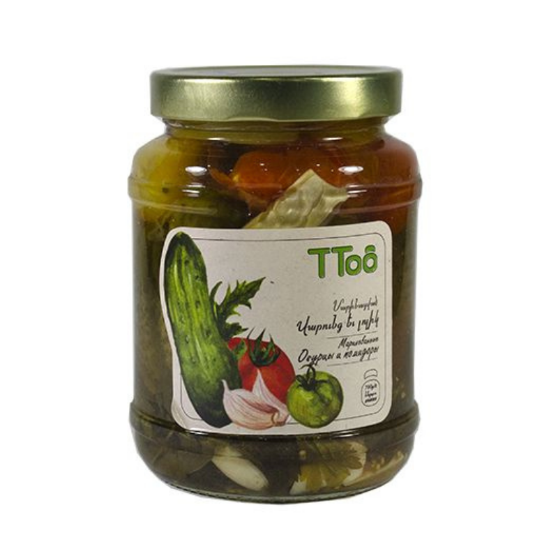 Assorted vegetables marinated in oil TTOO 790g