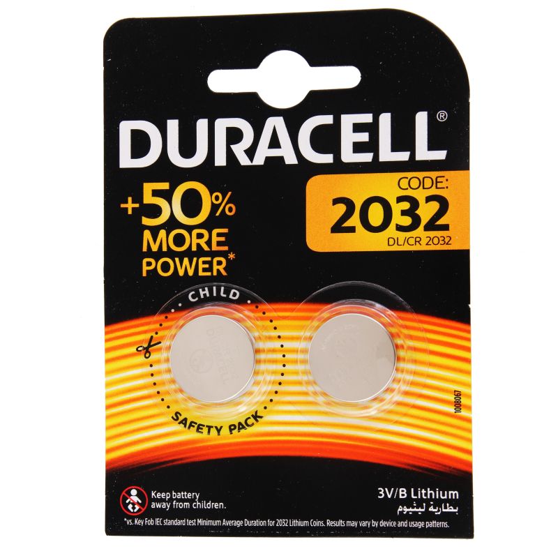 Батарейки Duracell 3v 2032