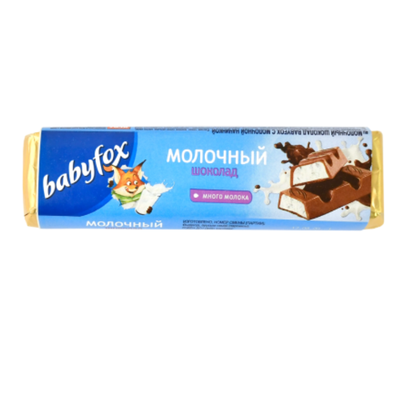 Milk chocolate bar Babyfox