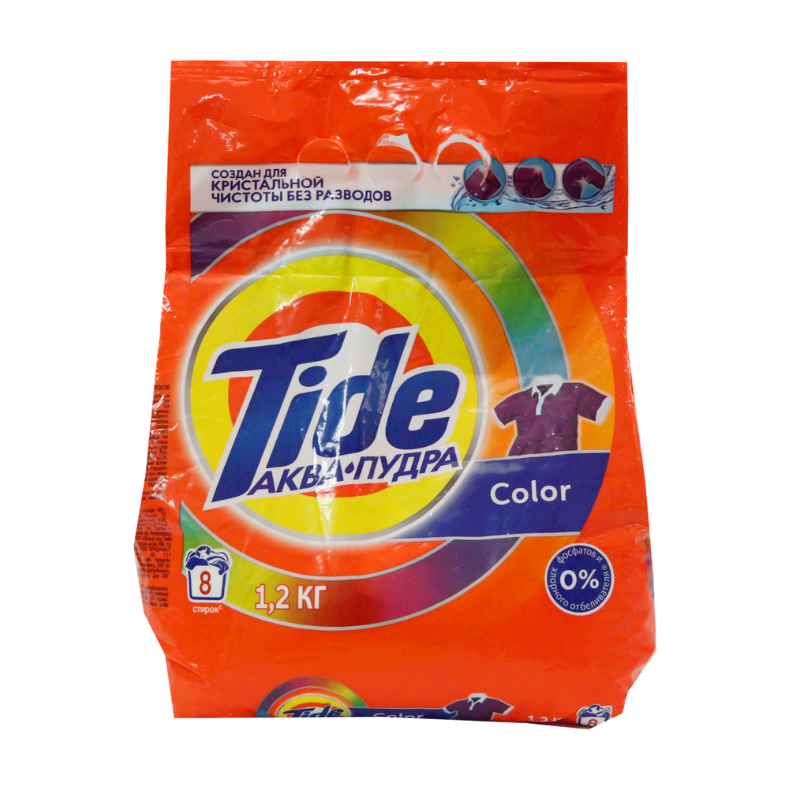 Washing powder Tide, automatic for color 1.2kg