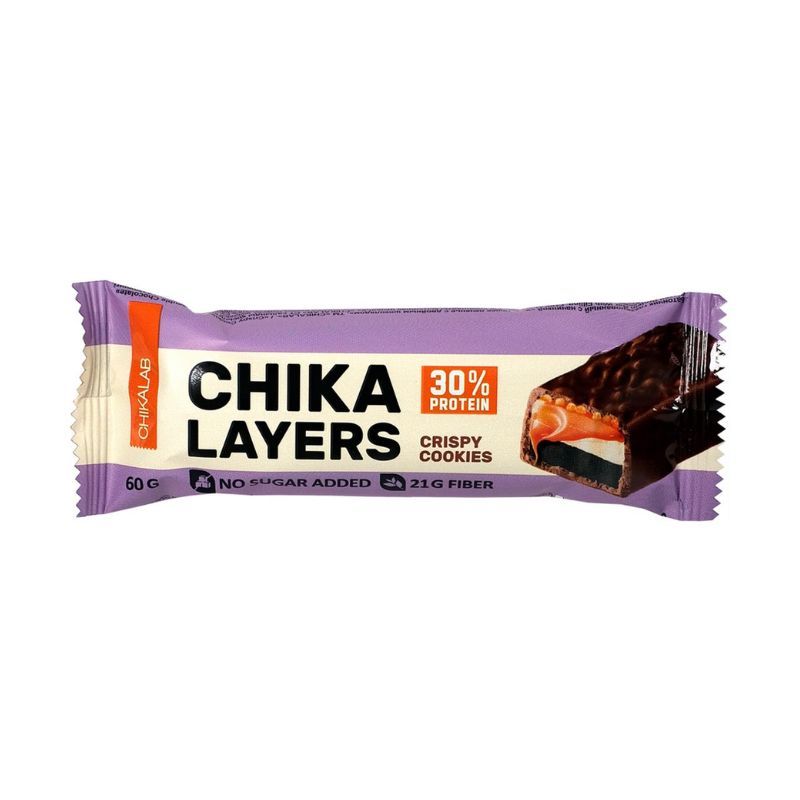 Crispy biscuit protein bar Chika Լab 60g