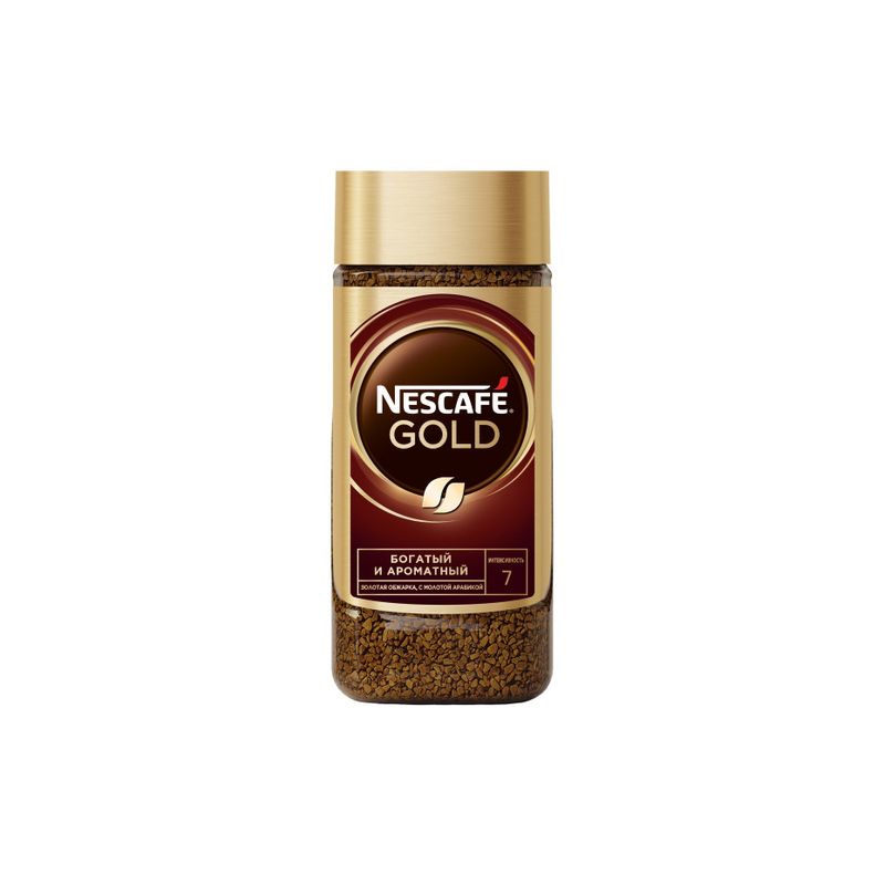 Кофе растворимый Nescafe Gold Арабика 95г