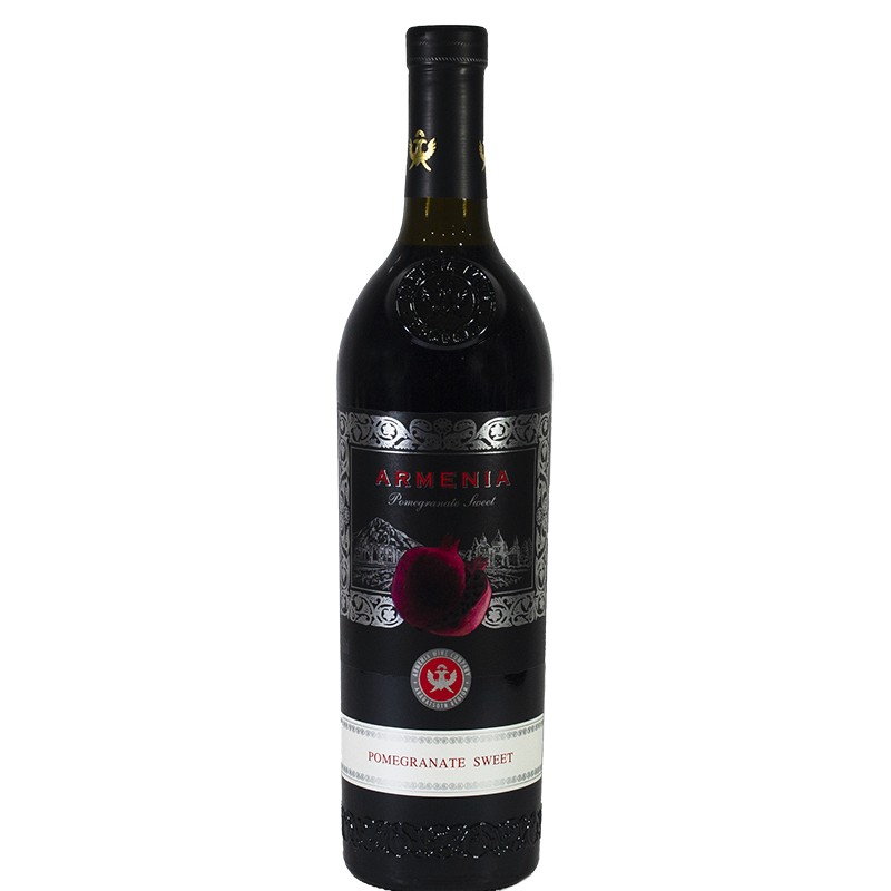 Pomegranate red sweet wine Armenia 0,75l
