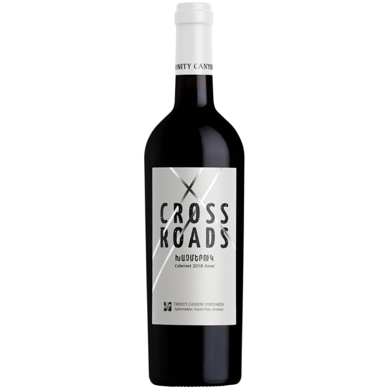 Red dry wine Crossroads 2018 0.75l