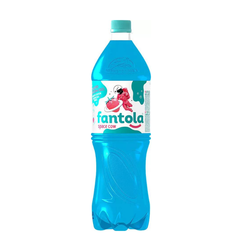 Soft carbonated drink Fantola popcorn strawberry 0.5ml