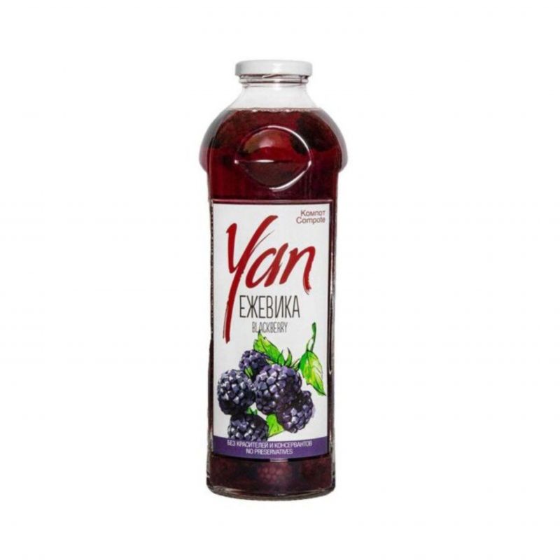 Blackberry compote Yan 0.93l