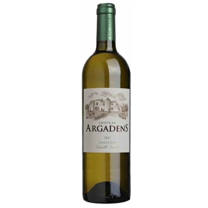 White dry wine Chateau Argadens 12,5% 0,75 ml